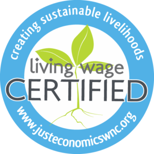 Just Economics Living Wage Certification logo